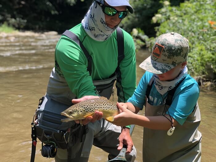 Learn to Fly Fish the Black Caddis Hatch on the Tuckasegee River NC