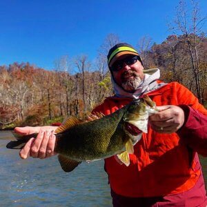 Bass Fishing the French Broad River in Asheville - Southern Appalachian Anglers